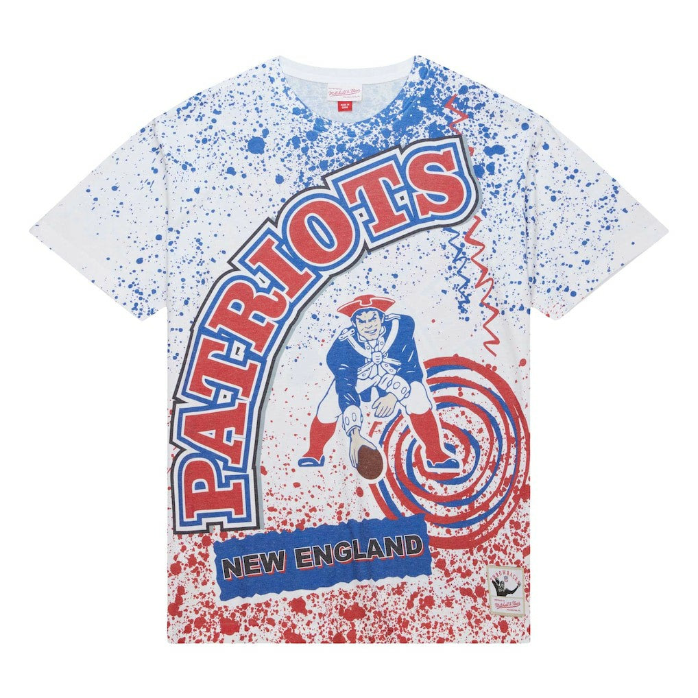 Team Burst Sublimated T-Shirt - New England Patriots