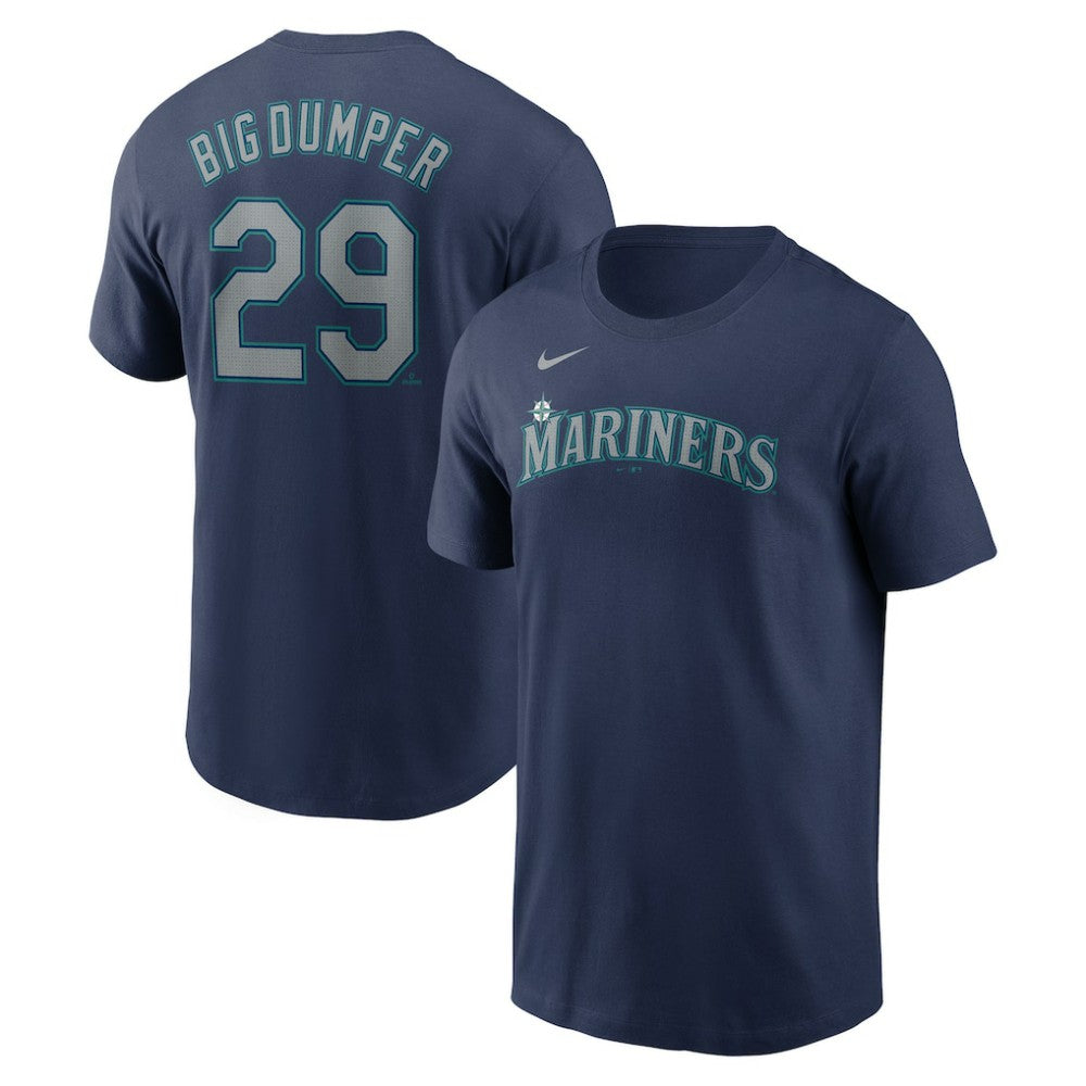 MLB Cal Raleigh Seattle Mariners Nike Name & Number Player Nickname T-Shirt