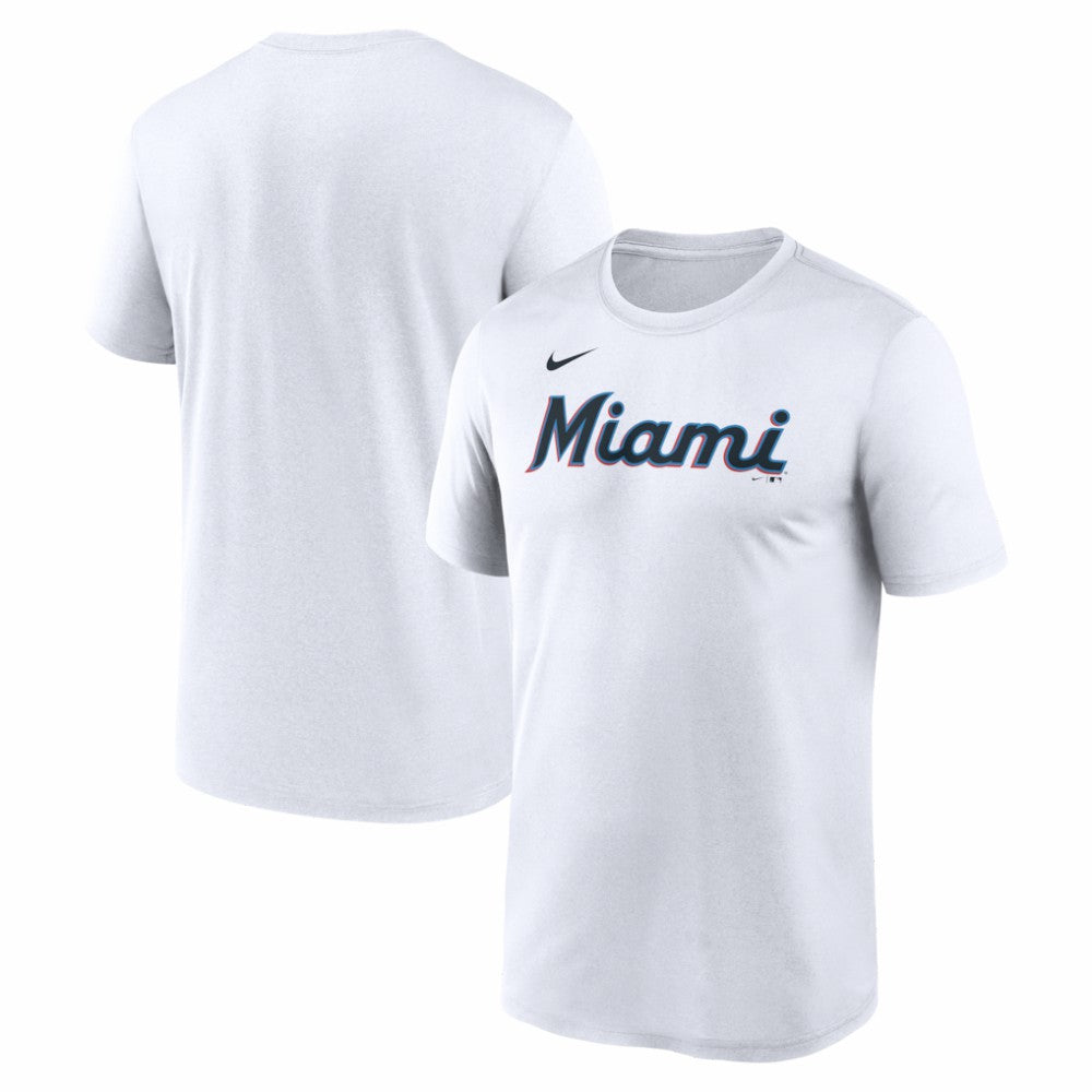 MLB Miami Marlins Nike New Legend Wordmark Dri-FIT T-Shirt