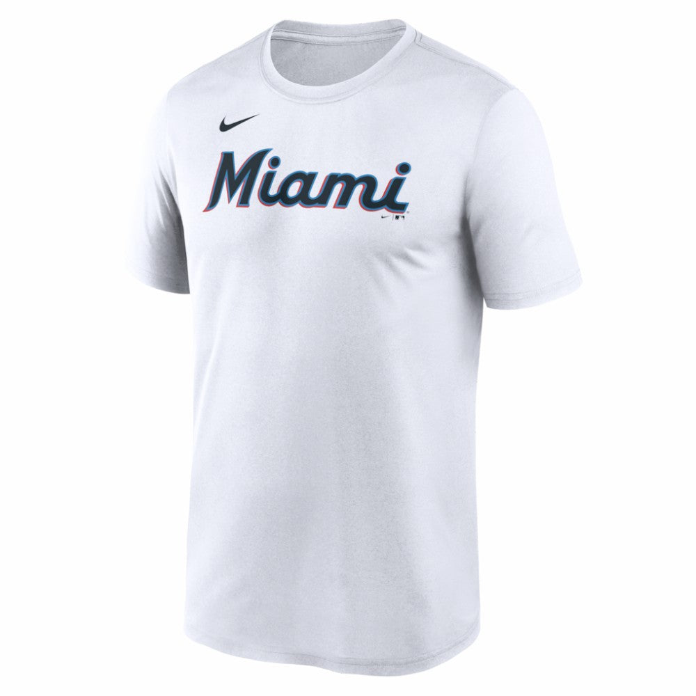 MLB Miami Marlins Nike New Legend Wordmark Dri-FIT T-Shirt