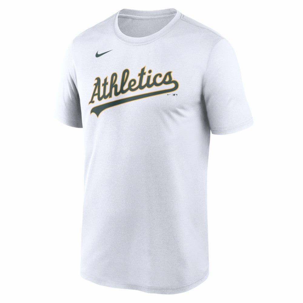 MLB Athletics Nike New Legend Wordmark Dri-FIT T-Shirt