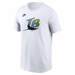 MLB Tampa Bay Rays Nike Cooperstown Collection Logo T-Shirt