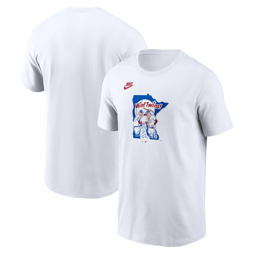MLB Minnesota Twins Nike Cooperstown Collection Logo T-Shirt