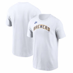 MLB Milwaukee Brewers Nike Cooperstown Collection Wordmark T-Shirt