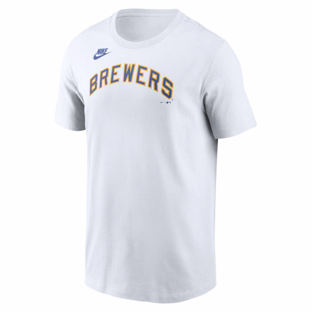 MLB Milwaukee Brewers Nike Cooperstown Collection Wordmark T-Shirt