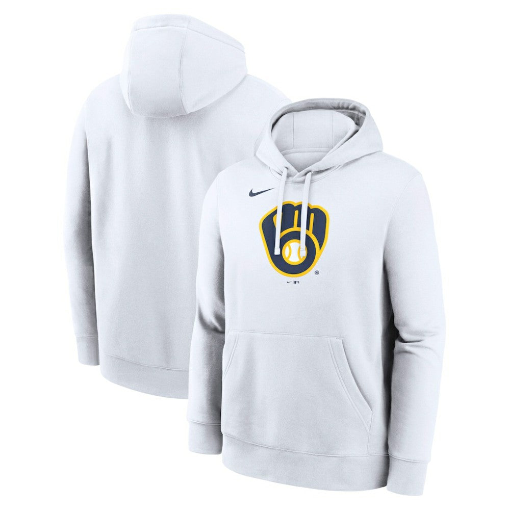 MLB Milwaukee Brewers Nike Logo Club Hoodie