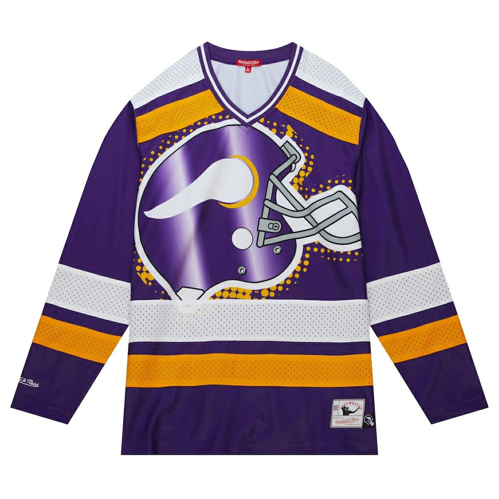 Women's Big Face 7.0 Long Sleeve Jersey T-Shirt - Minnesota Vikings