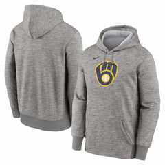 MLB Milwaukee Brewers Nike Primary Logo Therma Hoodie