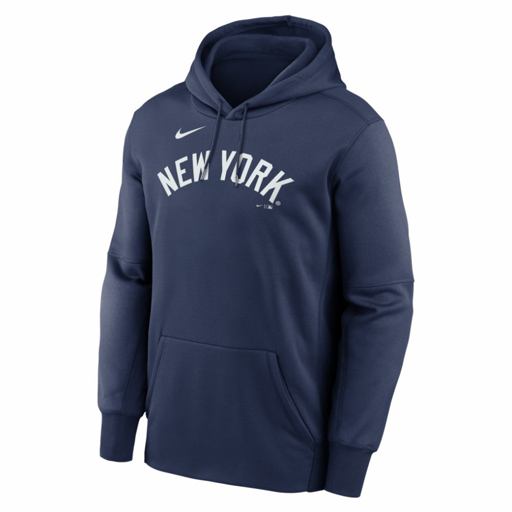 MLB New York Yankees Nike Primary Wordmark Therma Hoodie