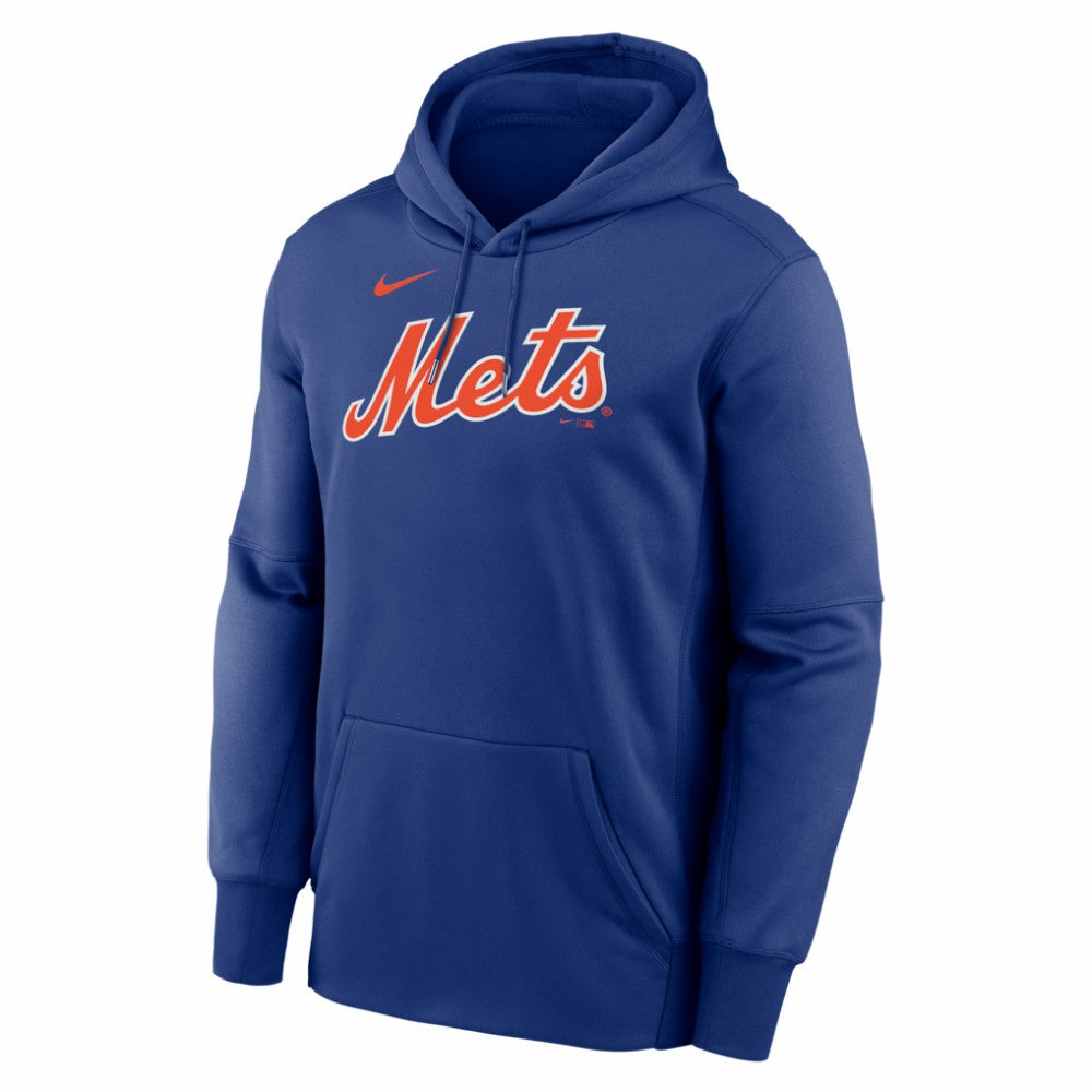 MLB New York Mets Nike Primary Wordmark Therma Hoodie