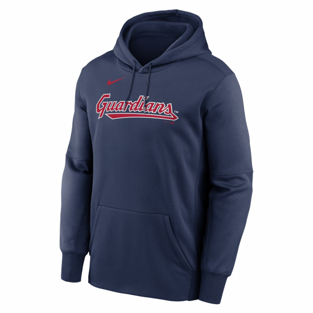 MLB Cleveland Guardians Nike Primary Wordmark Therma Hoodie