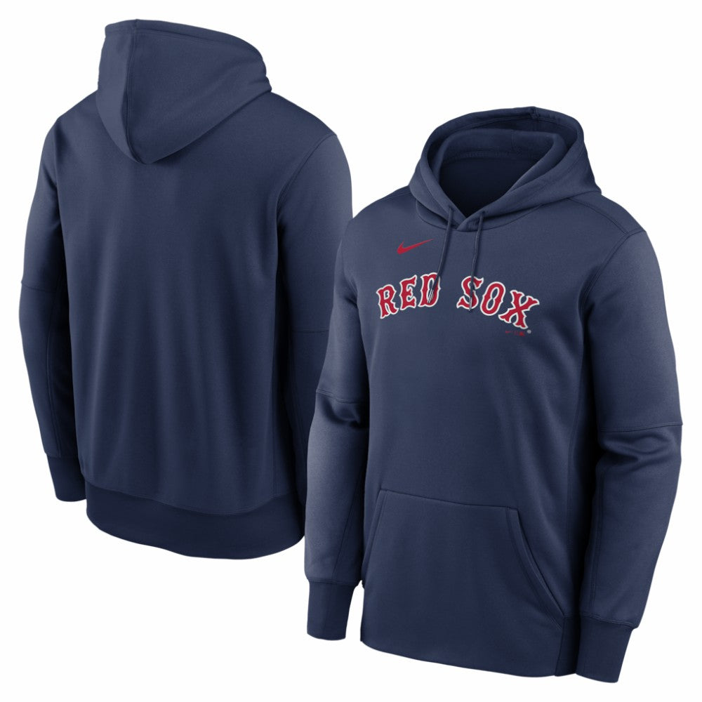 MLB Boston Red Sox Nike Primary Wordmark Therma Hoodie