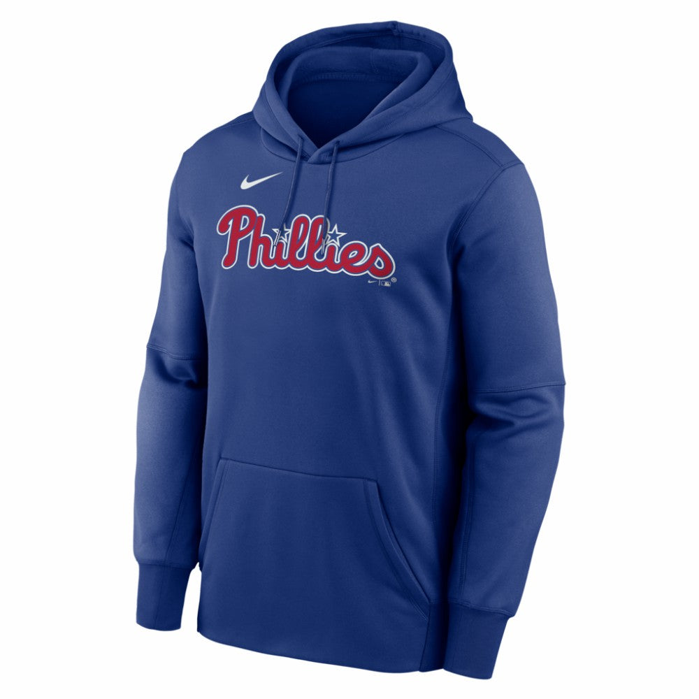 MLB Philadelphia Phillies Nike Primary Wordmark Therma Hoodie