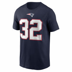 TreVeyon Henderson  Name & Number T-Shirt - New England Patriots