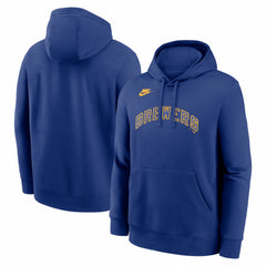 MLB Milwaukee Brewers Nike Cooperstown Collection Wordmark Club Hoodie
