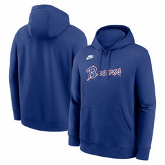 MLB Atlanta Braves Nike Cooperstown Collection Wordmark Club Hoodie