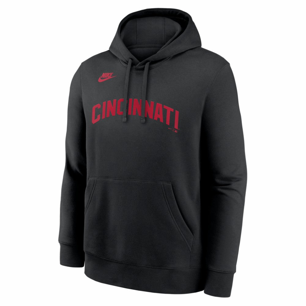MLB Cincinnati Reds Nike Cooperstown Collection Wordmark Club Hoodie