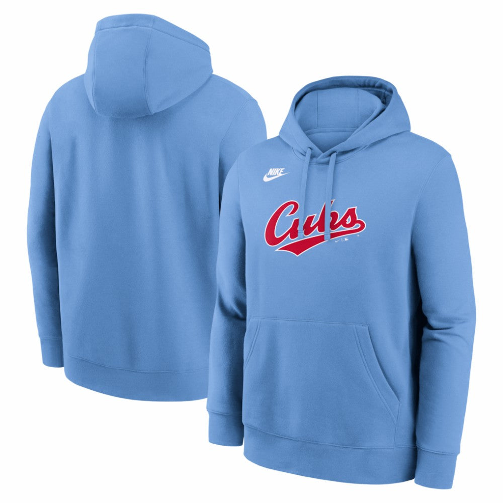 MLB Chicago Cubs Nike Cooperstown Collection Wordmark Club Hoodie