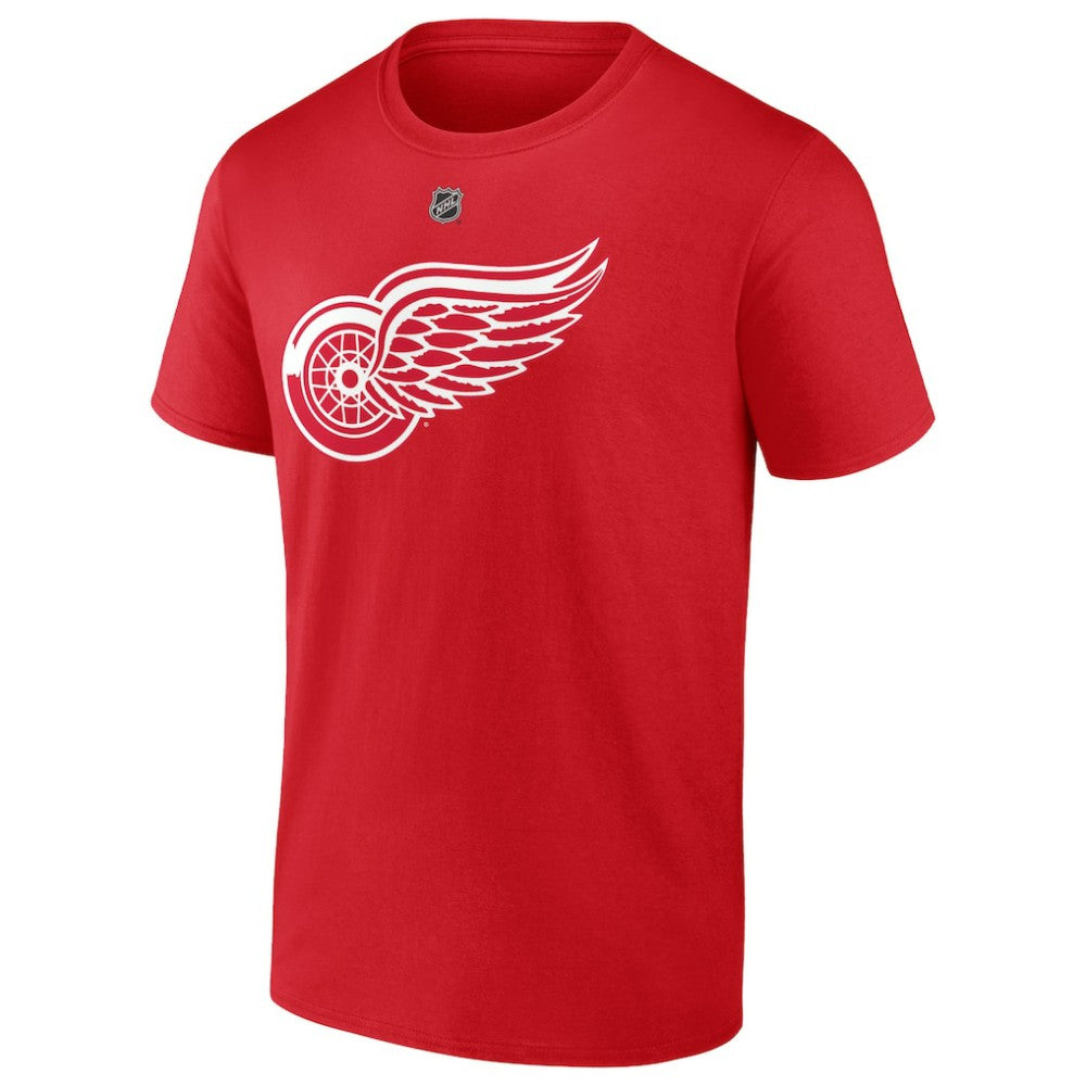 NHL Red Patrick Kane Detroit Red Wings Fanatics Authentic Stack Name & Number T-Shirt