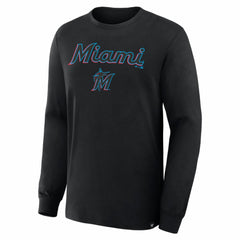 MLB Miami Marlins Fanatics Lock-Up Legacy Long Sleeve T-Shirt