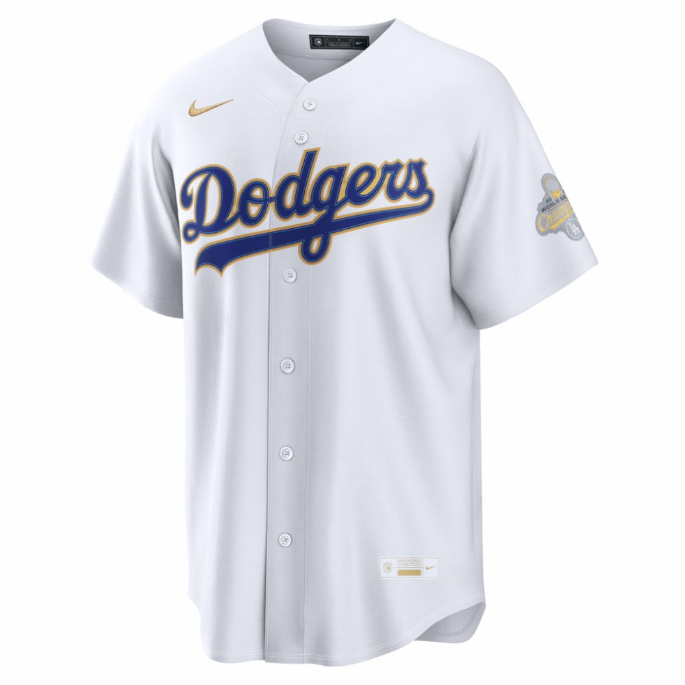 MLB Los Angeles Dodgers Nike 2026 Gold Collection Stadium Jersey
