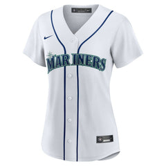 MLB Bryan Woo Seattle Mariners Nike Women's Home Replica Jersey