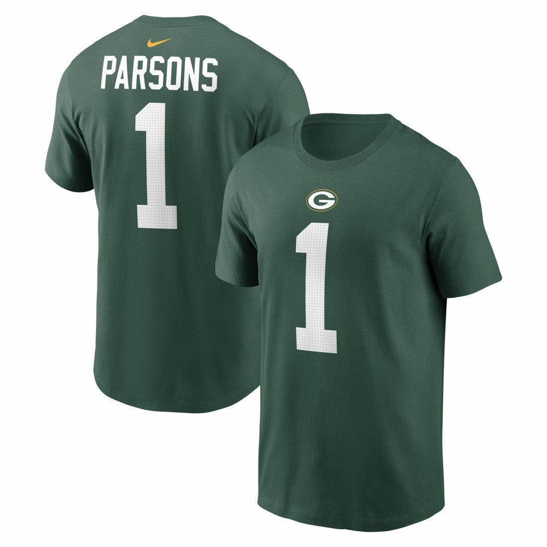 Micah Parsons  Name & Number T-Shirt - Green Bay Packers