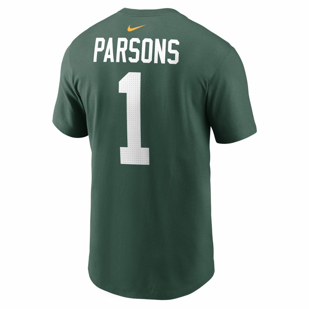 Micah Parsons  Name & Number T-Shirt - Green Bay Packers