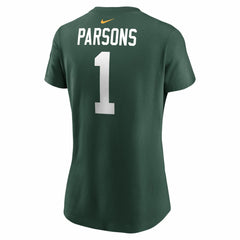 Micah Parsons  Women's Name & Number T-Shirt - Green Bay Packers