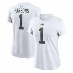 Micah Parsons  Women's Player Name & Number T-Shirt - Green Bay Packers
