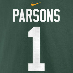 Micah Parsons  Player Name & Number Fleece Hoodie - Green Bay Packers