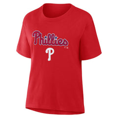 MLB Philadelphia Phillies Fanatics Women's Lockup Legacy T-Shirt