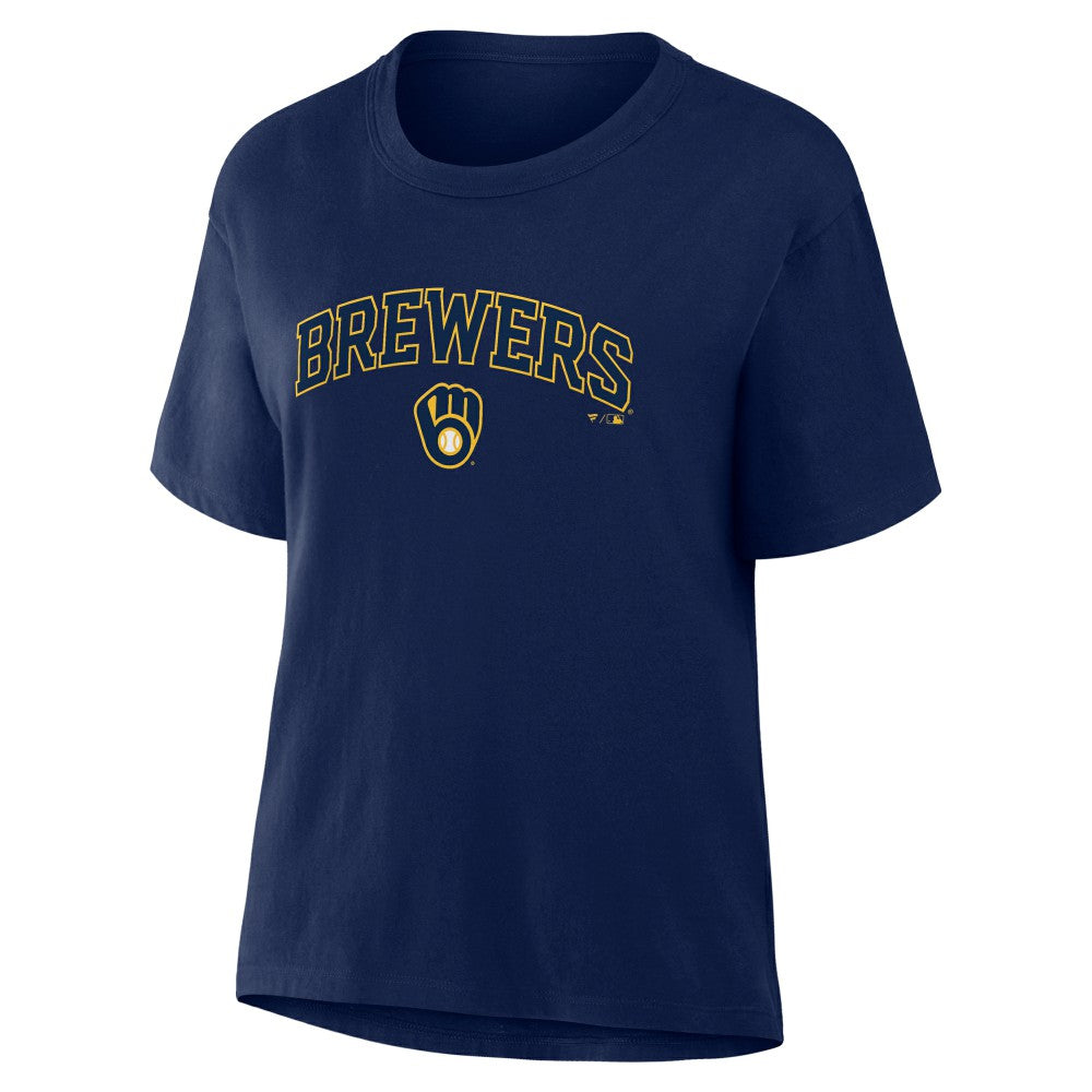 MLB Milwaukee Brewers Fanatics Women's Lockup Legacy T-Shirt