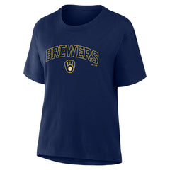 MLB Milwaukee Brewers Fanatics Women's Lockup Legacy T-Shirt