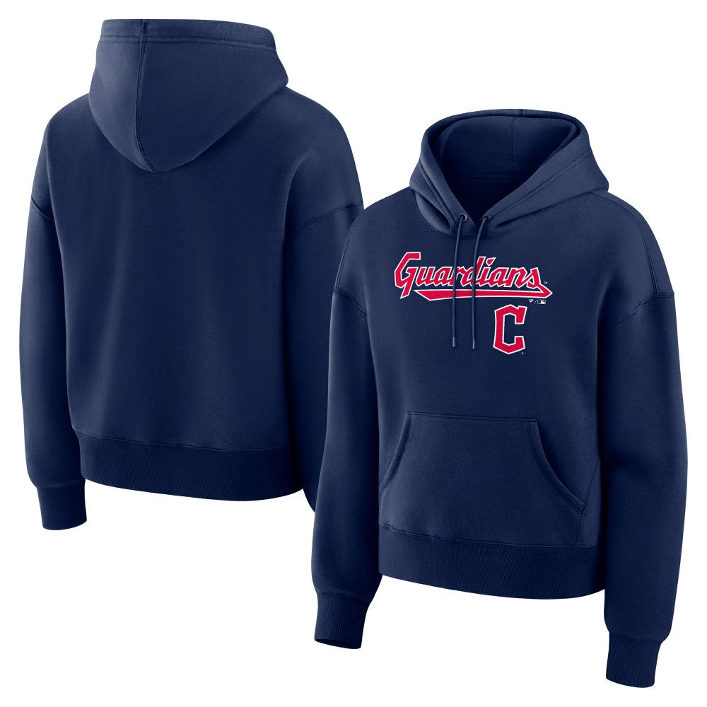 MLB Cleveland Guardians Fanatics Women's Lockup Legacy Fleece Hoodie