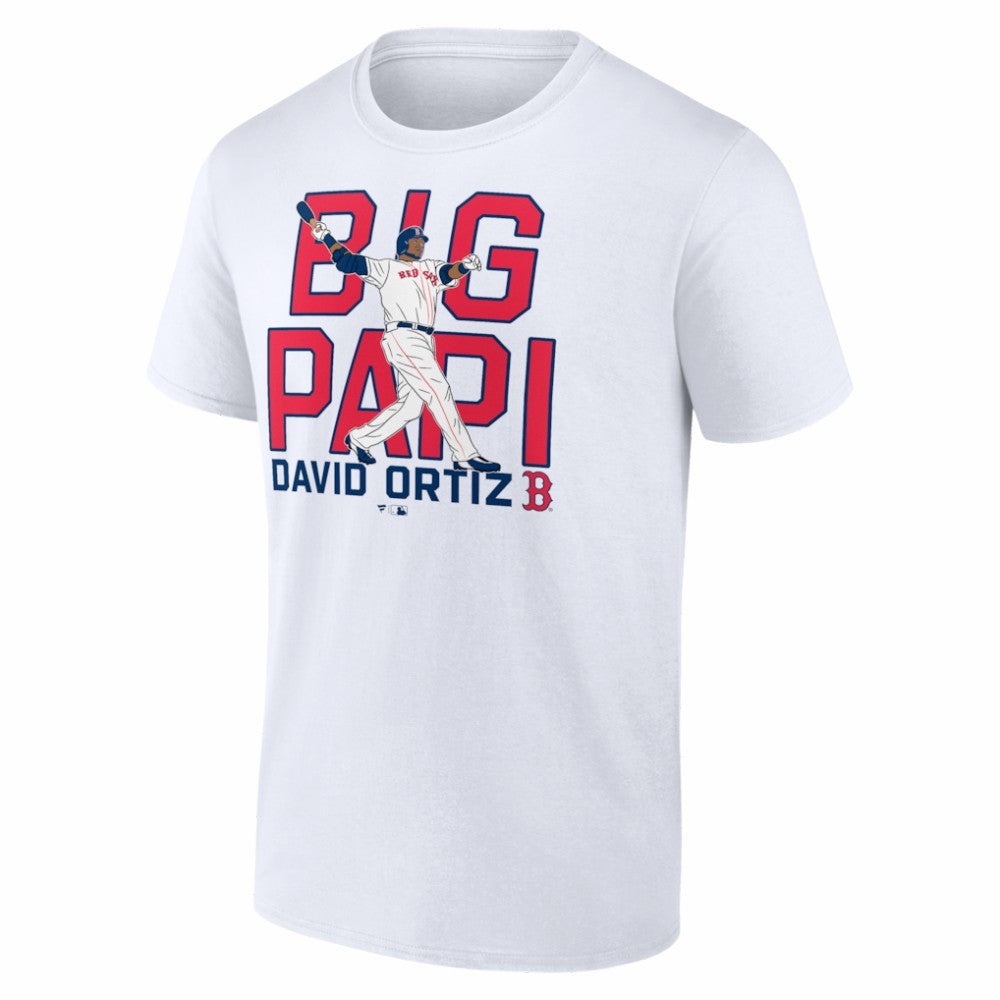 MLB David Ortiz Boston Red Sox Fanatics Cooperstown Collection Player T-Shirt