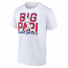 MLB David Ortiz Boston Red Sox Fanatics Cooperstown Collection Player T-Shirt