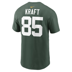 Tucker Kraft  Player Name & Number T-Shirt - Green Bay Packers