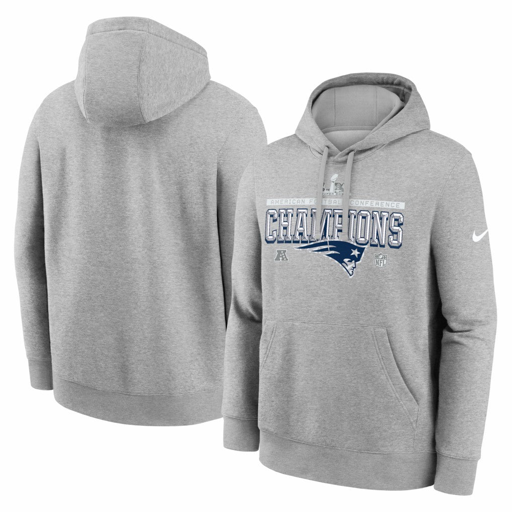 2025 AFC Champions Locker Room Trophy Collection Hoodie - New England Patriots