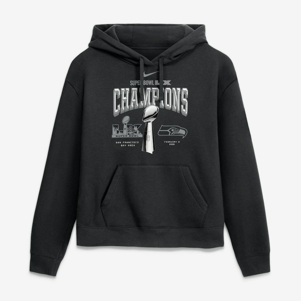 Women's Super Bowl LX Champions Locker Room Trophy Collection Hoodie - Seattle Seahawks
