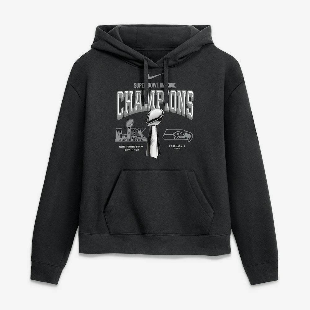 Women's Super Bowl LX Champions Locker Room Trophy Collection Hoodie - Seattle Seahawks