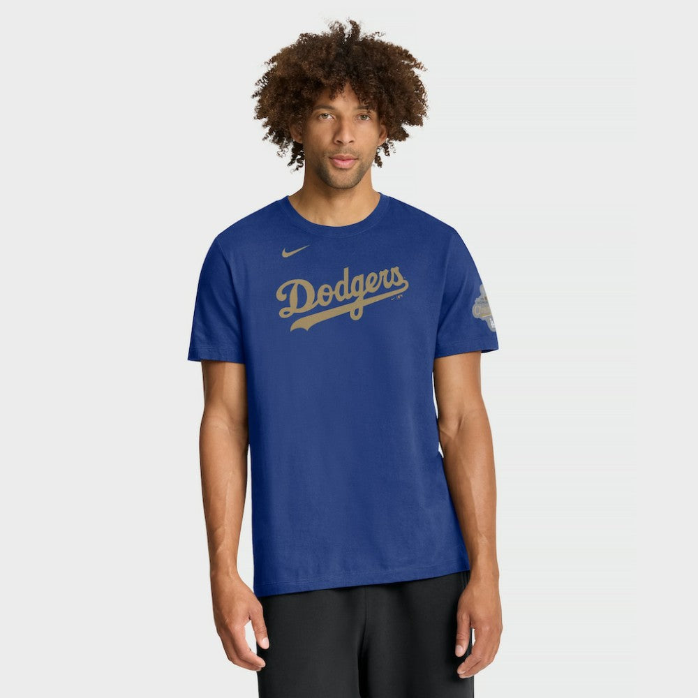 MLB Los Angeles Dodgers Nike 2026 Gold Collection Wordmark T-Shirt