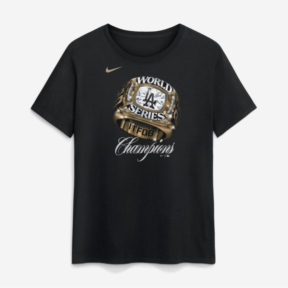 MLB Los Angeles Dodgers Nike Women's 2026 Gold Collection Graphic T-Shirt