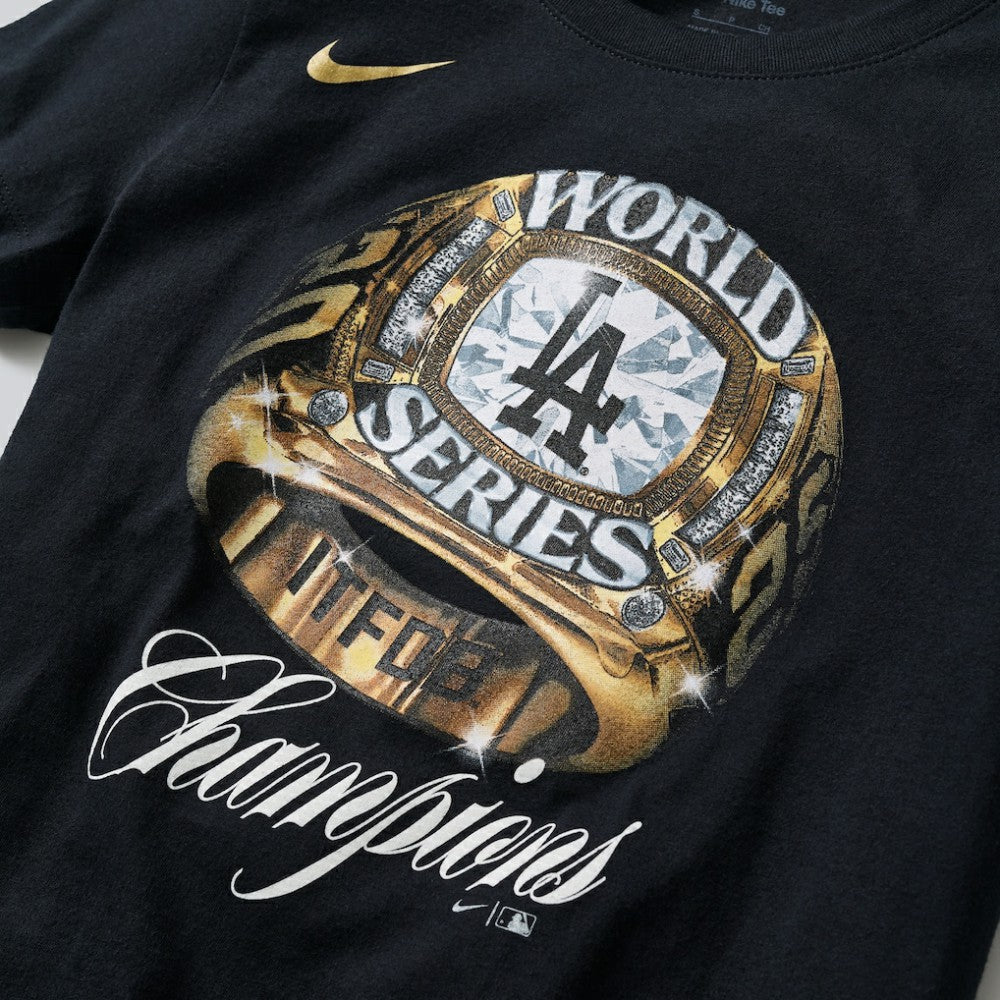 MLB Los Angeles Dodgers Nike Women's 2026 Gold Collection Graphic T-Shirt