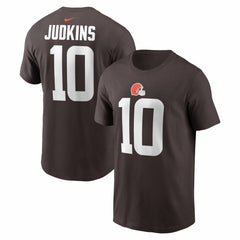 Quinshon Judkins  Name & Number T-Shirt - Cleveland Browns