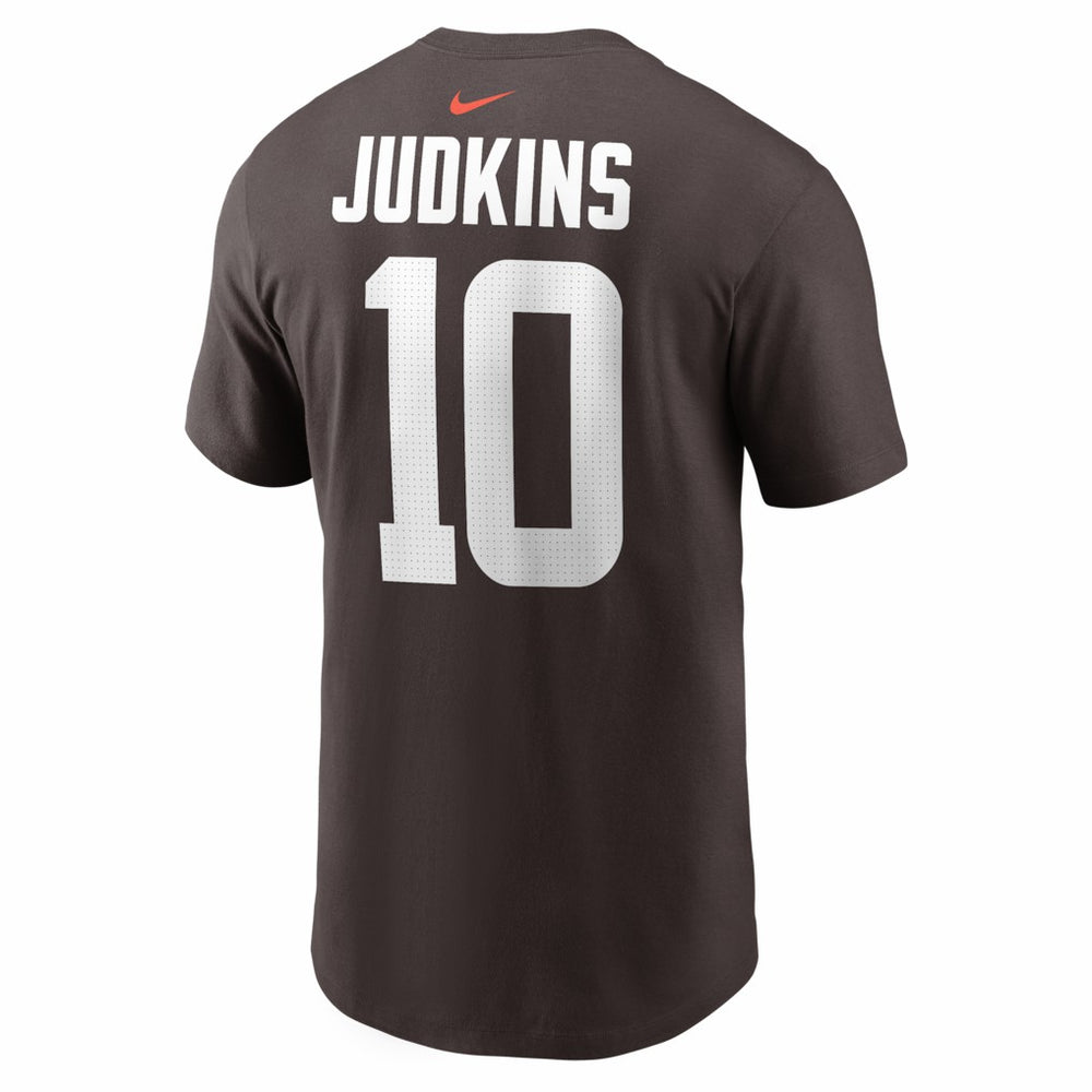 Quinshon Judkins  Name & Number T-Shirt - Cleveland Browns