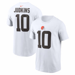 Quinshon Judkins  Name & Number T-Shirt - Cleveland Browns