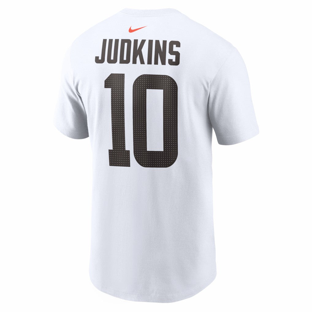 Quinshon Judkins  Name & Number T-Shirt - Cleveland Browns