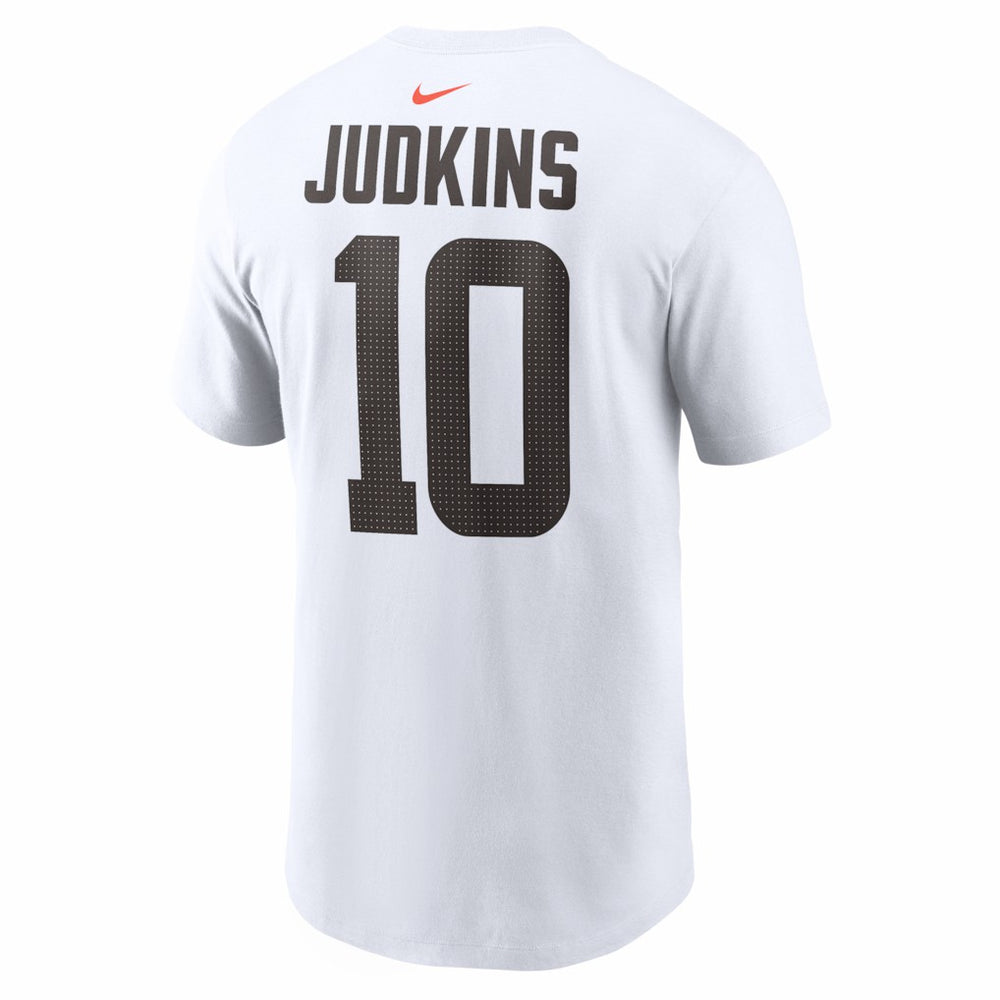 Quinshon Judkins  Name & Number T-Shirt - Cleveland Browns