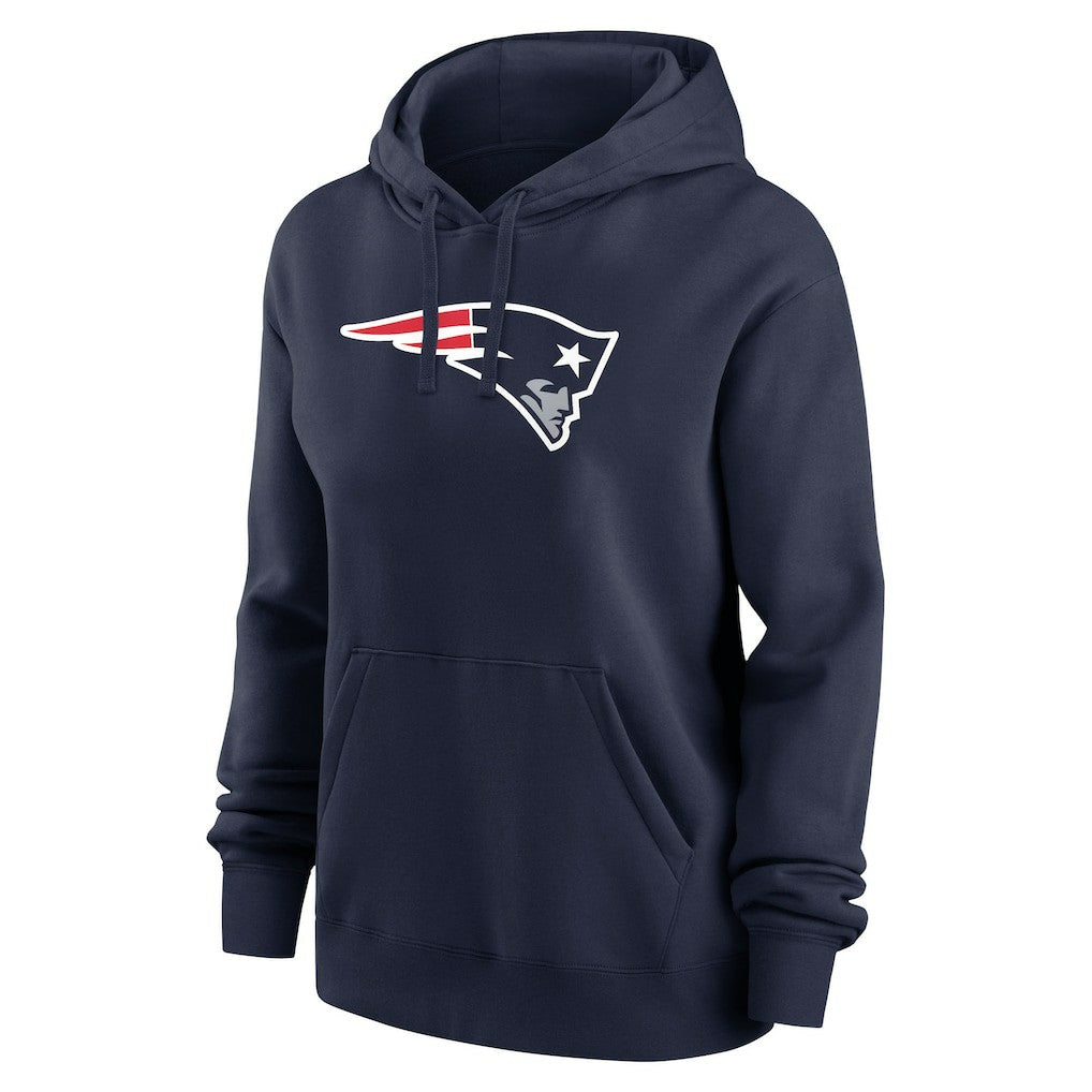 Drake Maye  Women's Player Name & Number Fleece Hoodie - New England Patriots